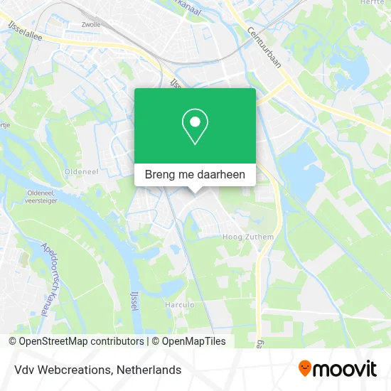 Vdv Webcreations kaart
