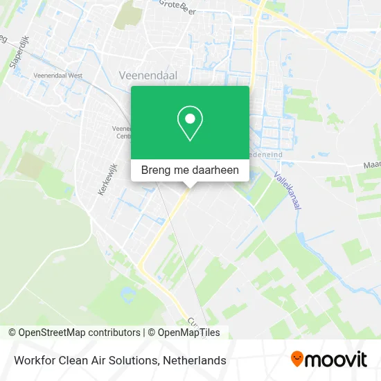 Workfor Clean Air Solutions kaart