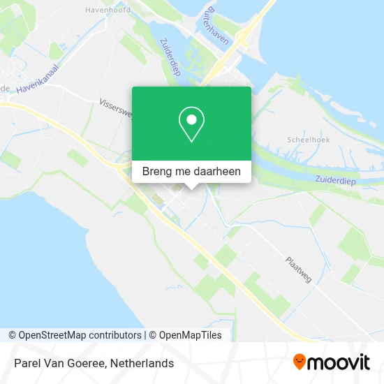 Parel Van Goeree kaart