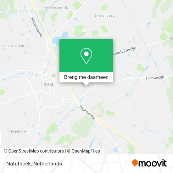 Natutheek kaart