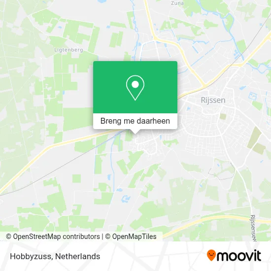 Hobbyzuss kaart