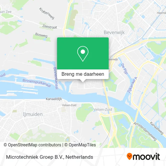 Microtechniek Groep B.V. kaart