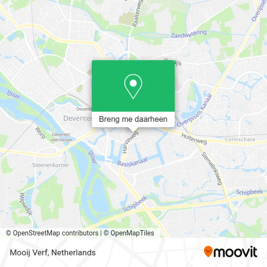 Mooij Verf kaart