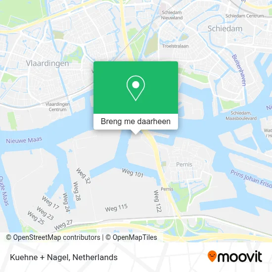 Kuehne + Nagel kaart