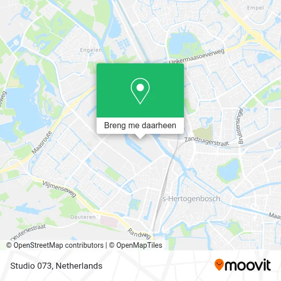 Studio 073 kaart