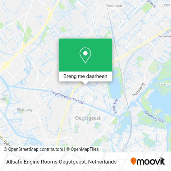 Allsafe Engine Rooms Oegstgeest kaart