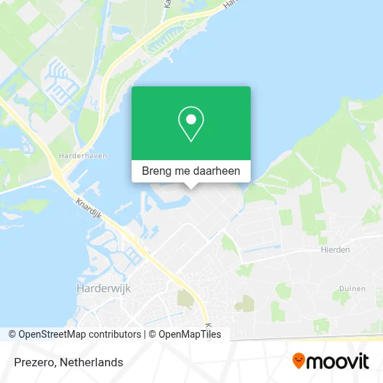 Prezero kaart
