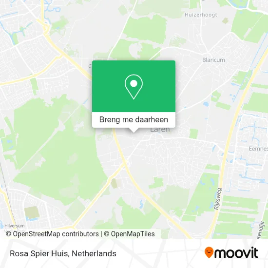 Rosa Spier Huis kaart