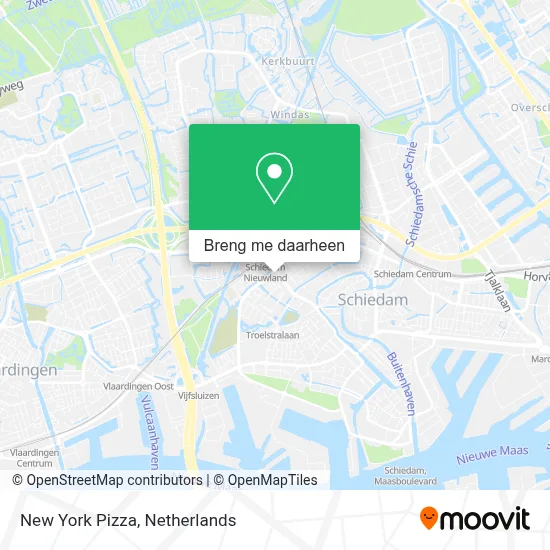 New York Pizza kaart