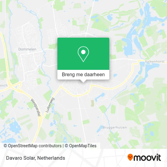 Davaro Solar kaart