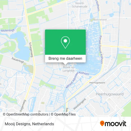 Mooij Designs kaart