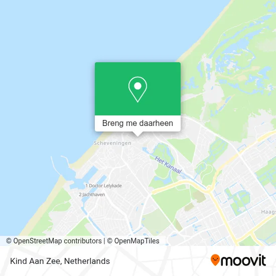 Kind Aan Zee kaart