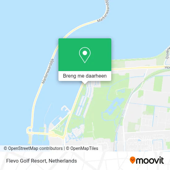 Flevo Golf Resort kaart