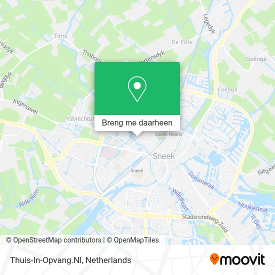 Thuis-In-Opvang.Nl kaart