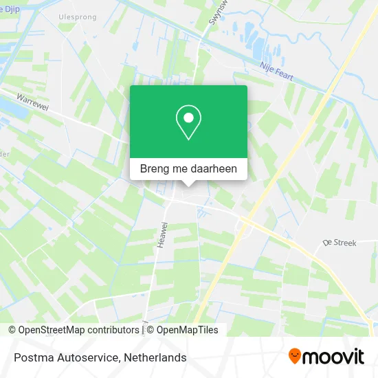 Postma Autoservice kaart