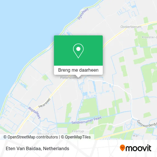 Eten Van Baidaa kaart