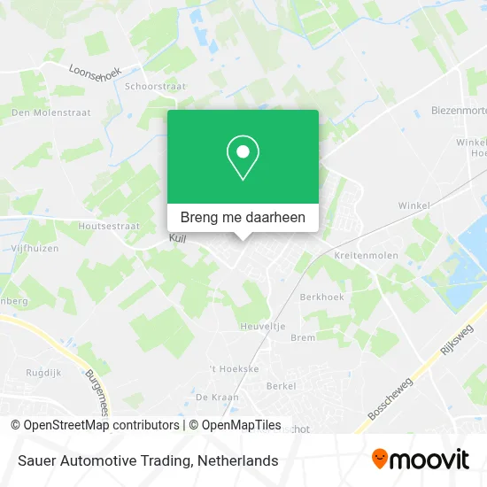 Sauer Automotive Trading kaart
