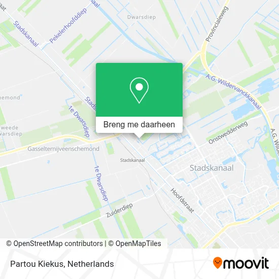 Partou Kiekus kaart