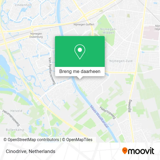 Cinodrive kaart