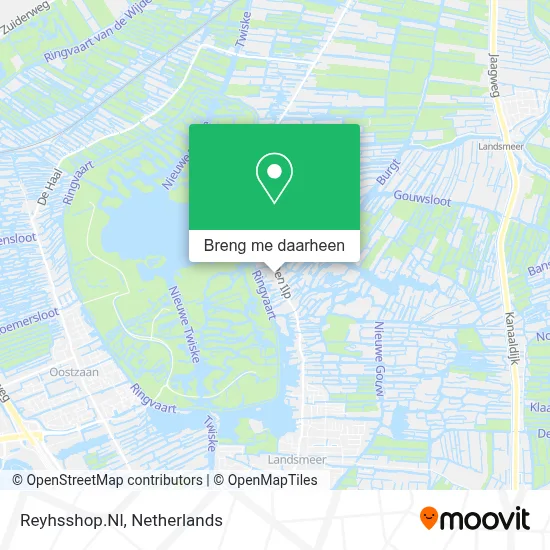 Reyhsshop.Nl kaart