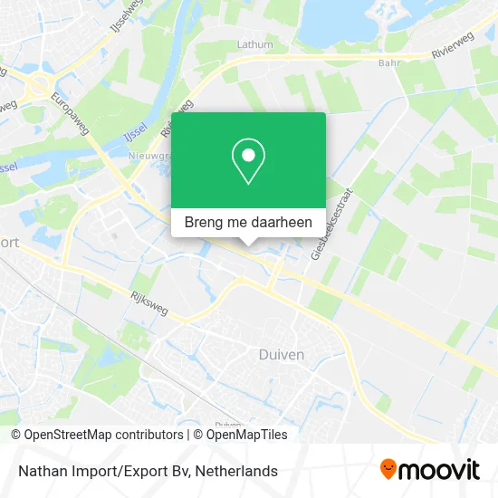 Nathan Import/Export Bv kaart