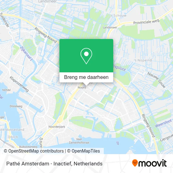 Pathé Amsterdam - Inactief kaart