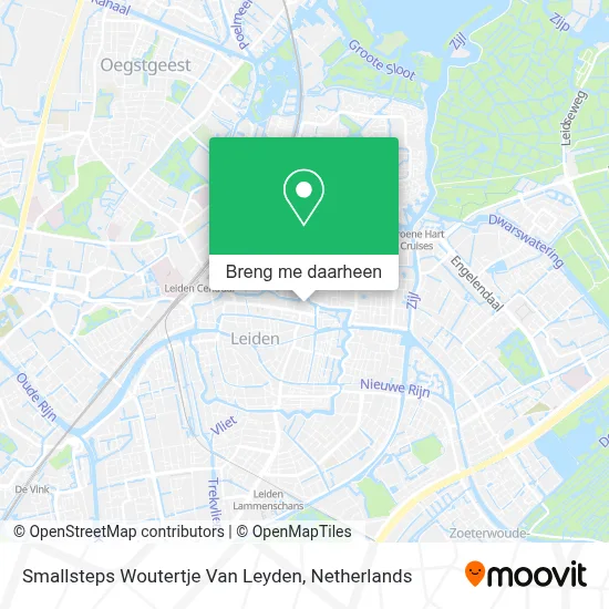 Smallsteps Woutertje Van Leyden kaart