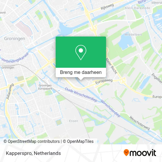 Kapperspro kaart