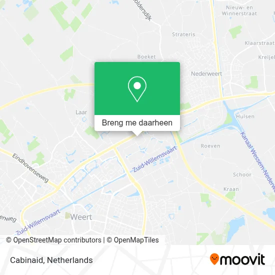 Cabinaid kaart