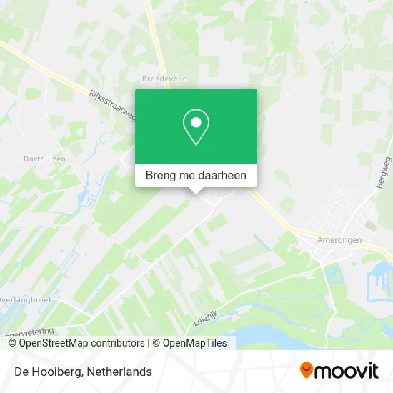 De Hooiberg kaart
