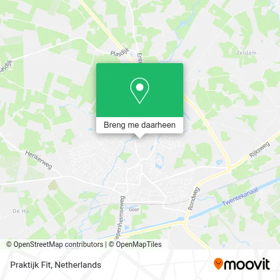 Praktijk Fit kaart