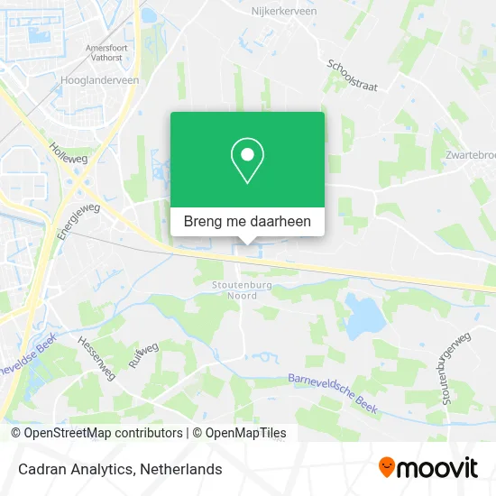 Cadran Analytics kaart