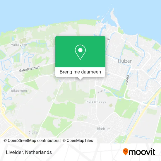 Livelder kaart