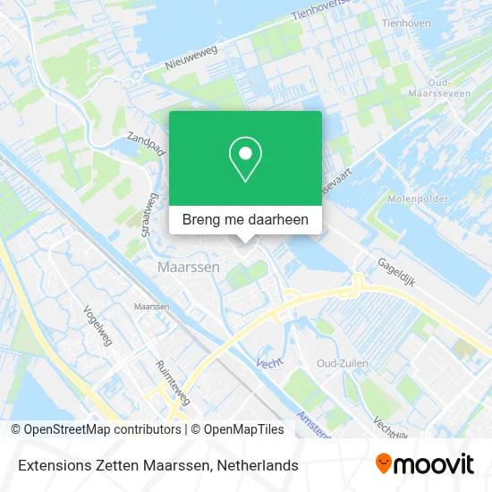 Extensions Zetten Maarssen kaart