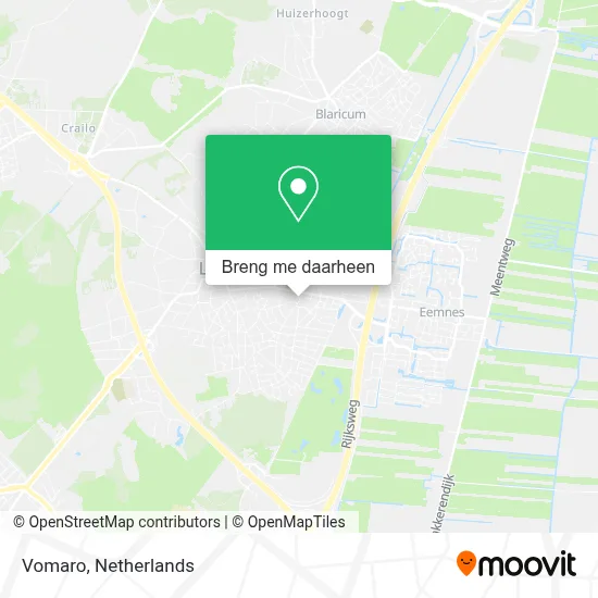 Vomaro kaart