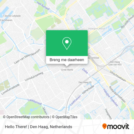 Hello There! | Den Haag kaart