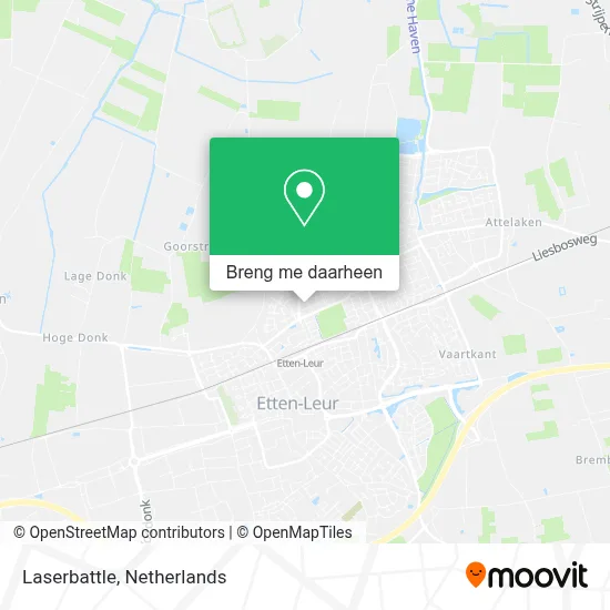 Laserbattle kaart