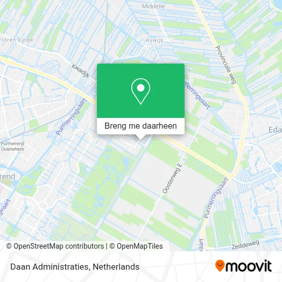 Daan Administraties kaart