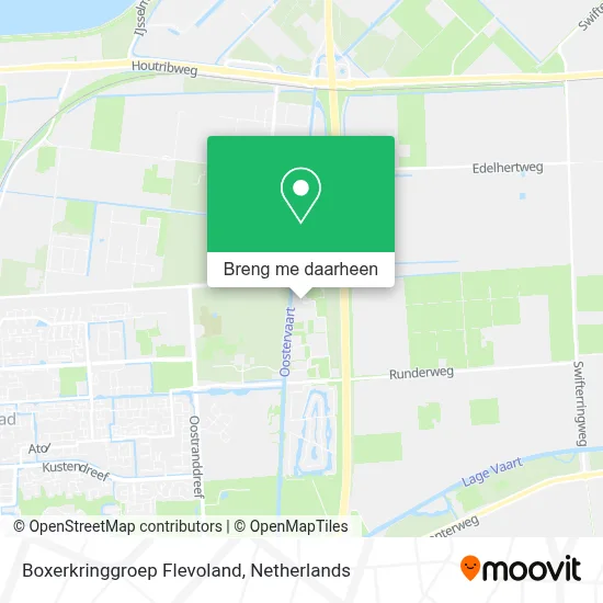 Boxerkringgroep Flevoland kaart