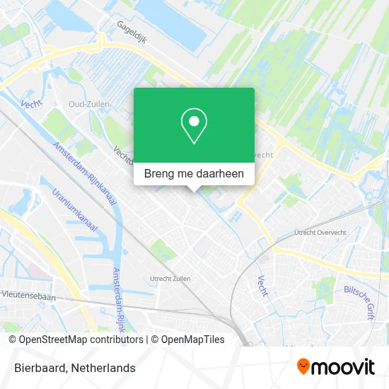 Bierbaard kaart