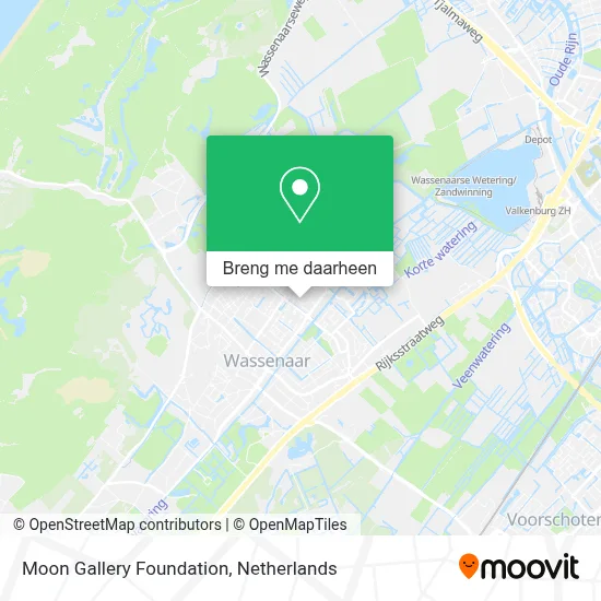 Moon Gallery Foundation kaart