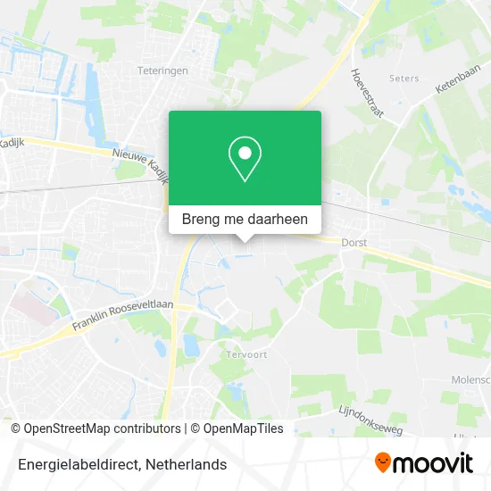 Energielabeldirect kaart