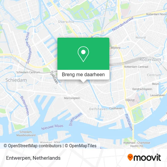Entwerpen kaart