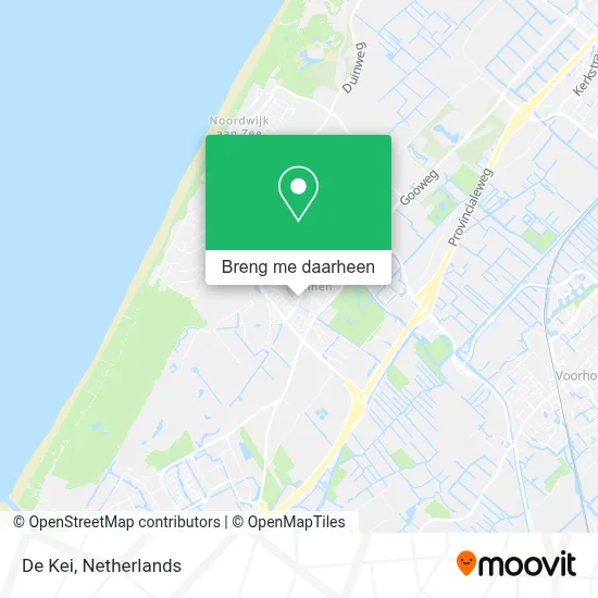 De Kei kaart