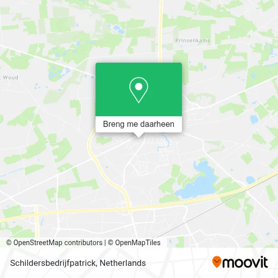 Schildersbedrijfpatrick kaart