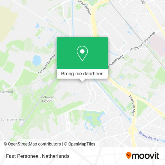 Fast Personeel kaart