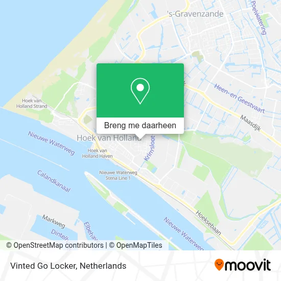 Vinted Go Locker kaart
