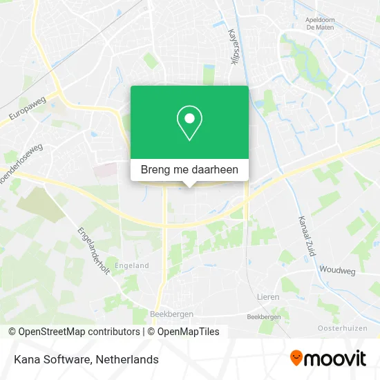 Kana Software kaart