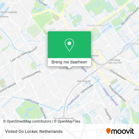 Vinted Go Locker kaart