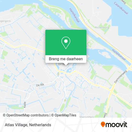 Atlas Village kaart